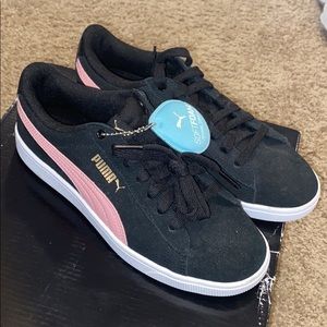 Puma black and pink sneaker